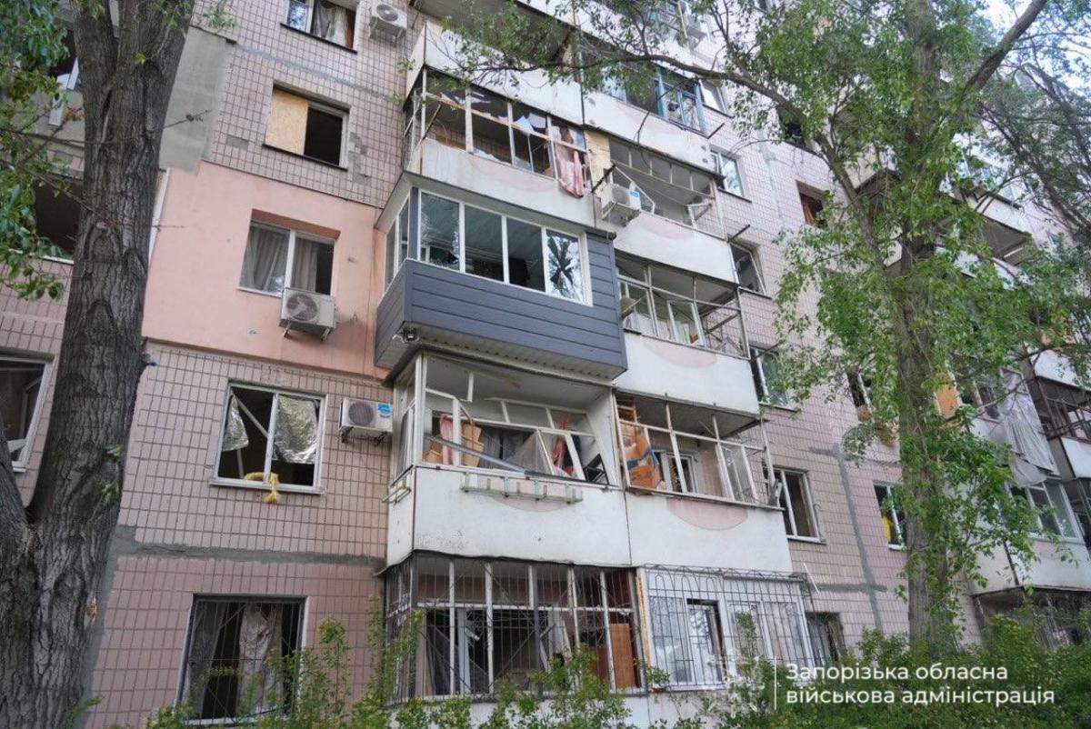 Удар по Запоріжжю 5 травня 