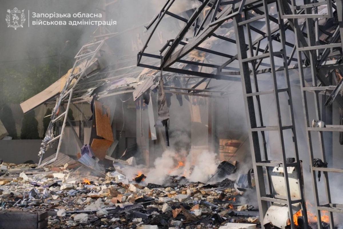 Удар по Запоріжжю 5 травня 