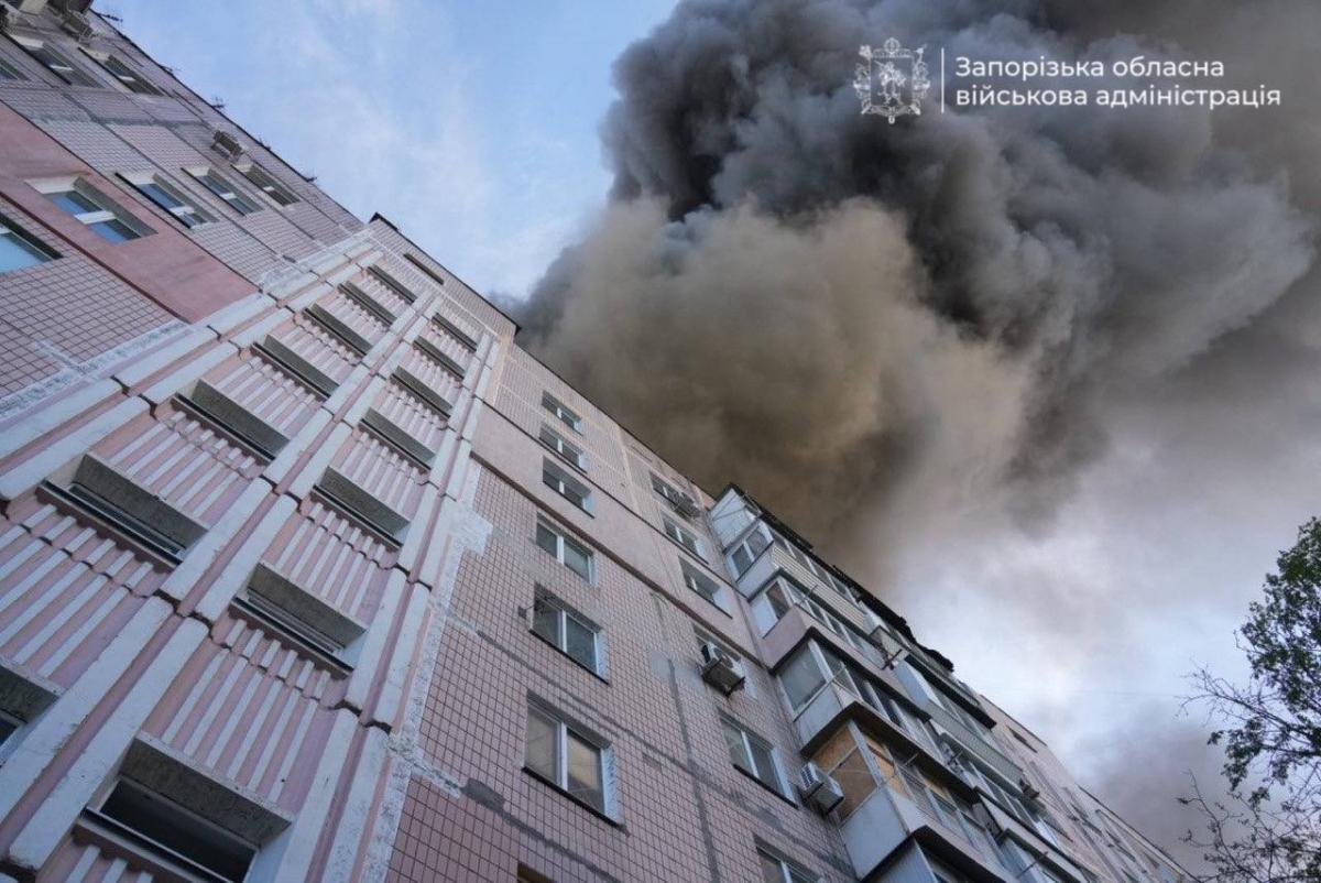 Удар по Запоріжжю 5 травня