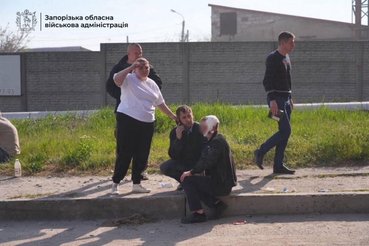 Удар по Запоріжжю 5 травня