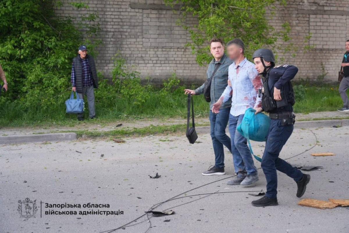 Удар по Запоріжжю 5 травня