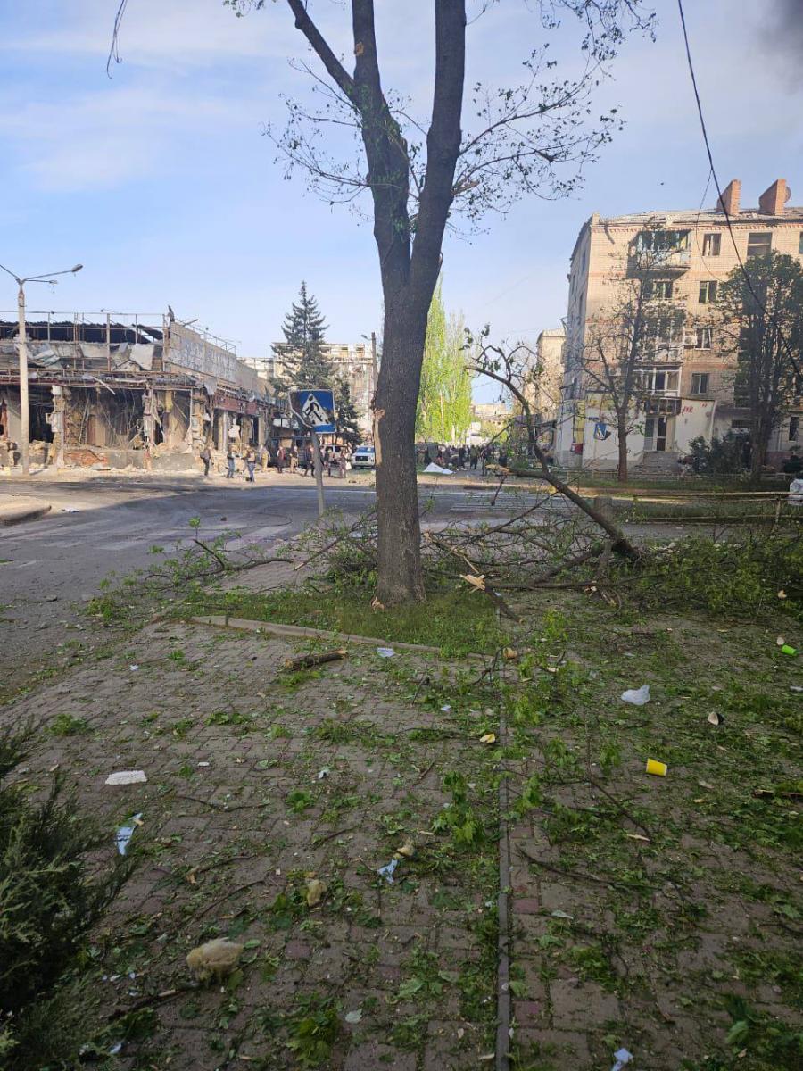 Удар по Краматорську 5 травня 