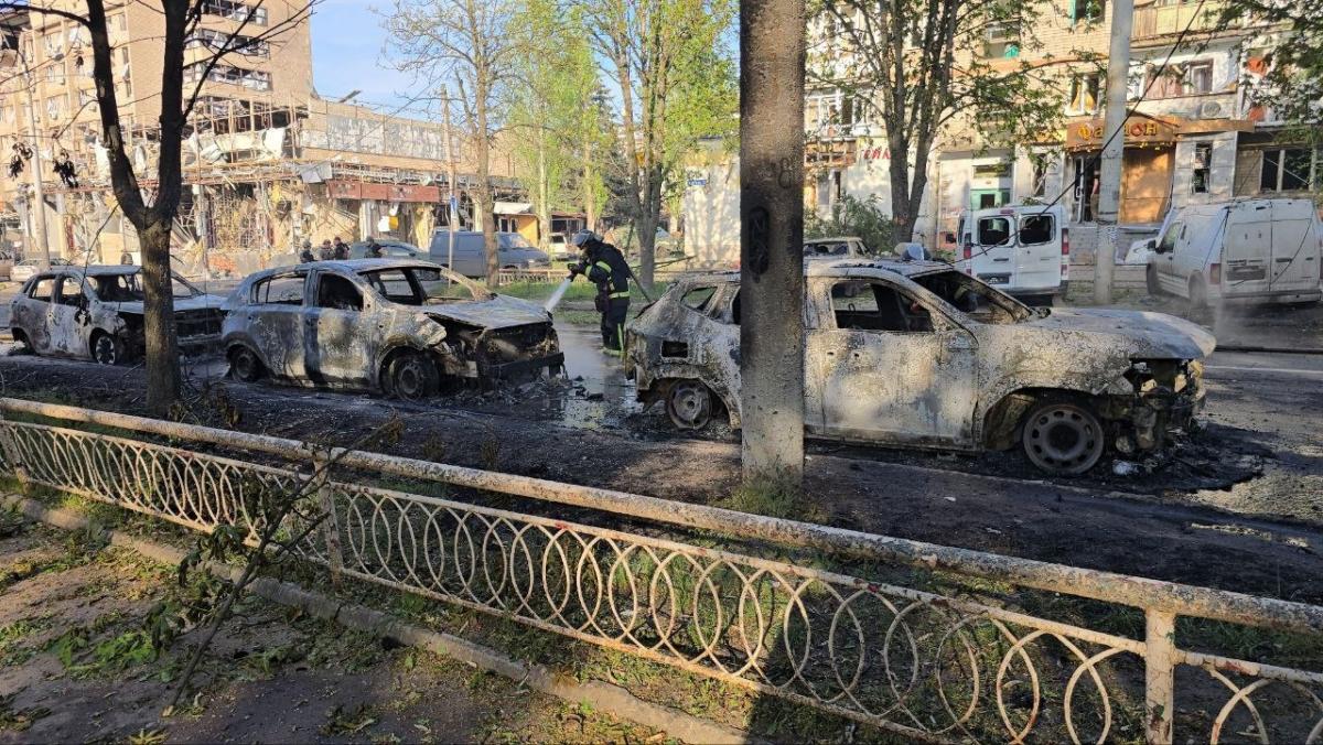 Удар по Краматорську 5 травня 