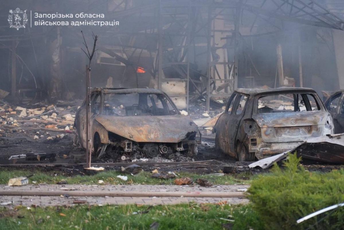 Удар по Запоріжжю 5 травня