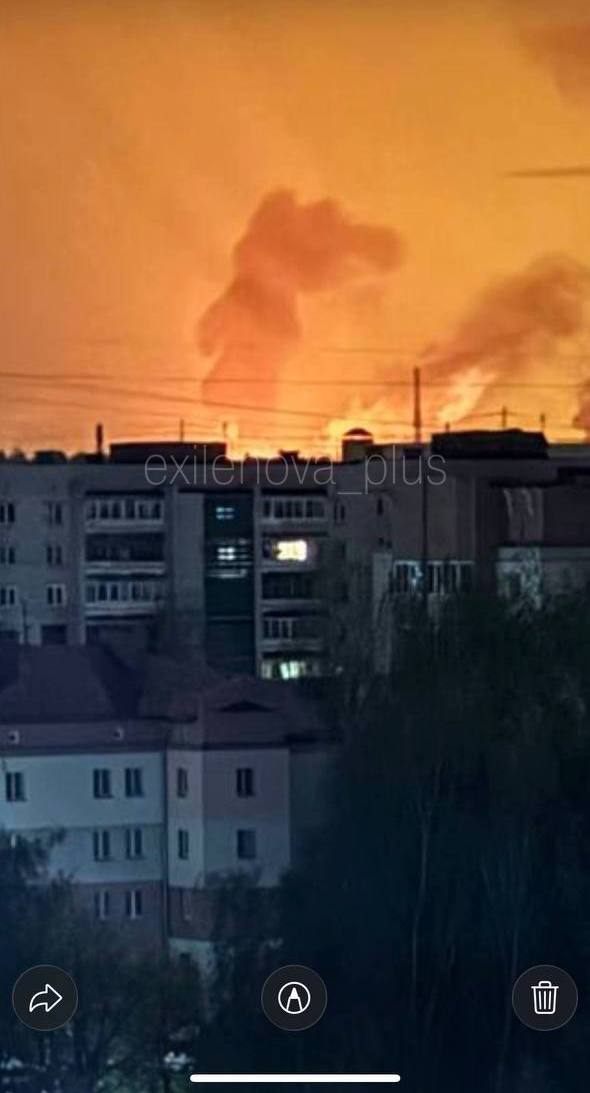Пожар в Ярославле 