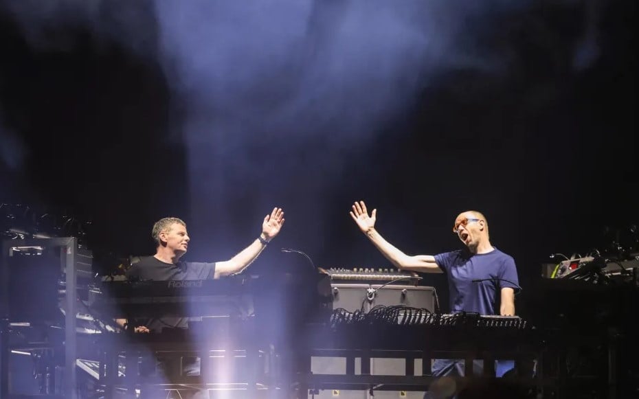 Эд Саймонс и Том Роулендс из группы The Chemical Brothers