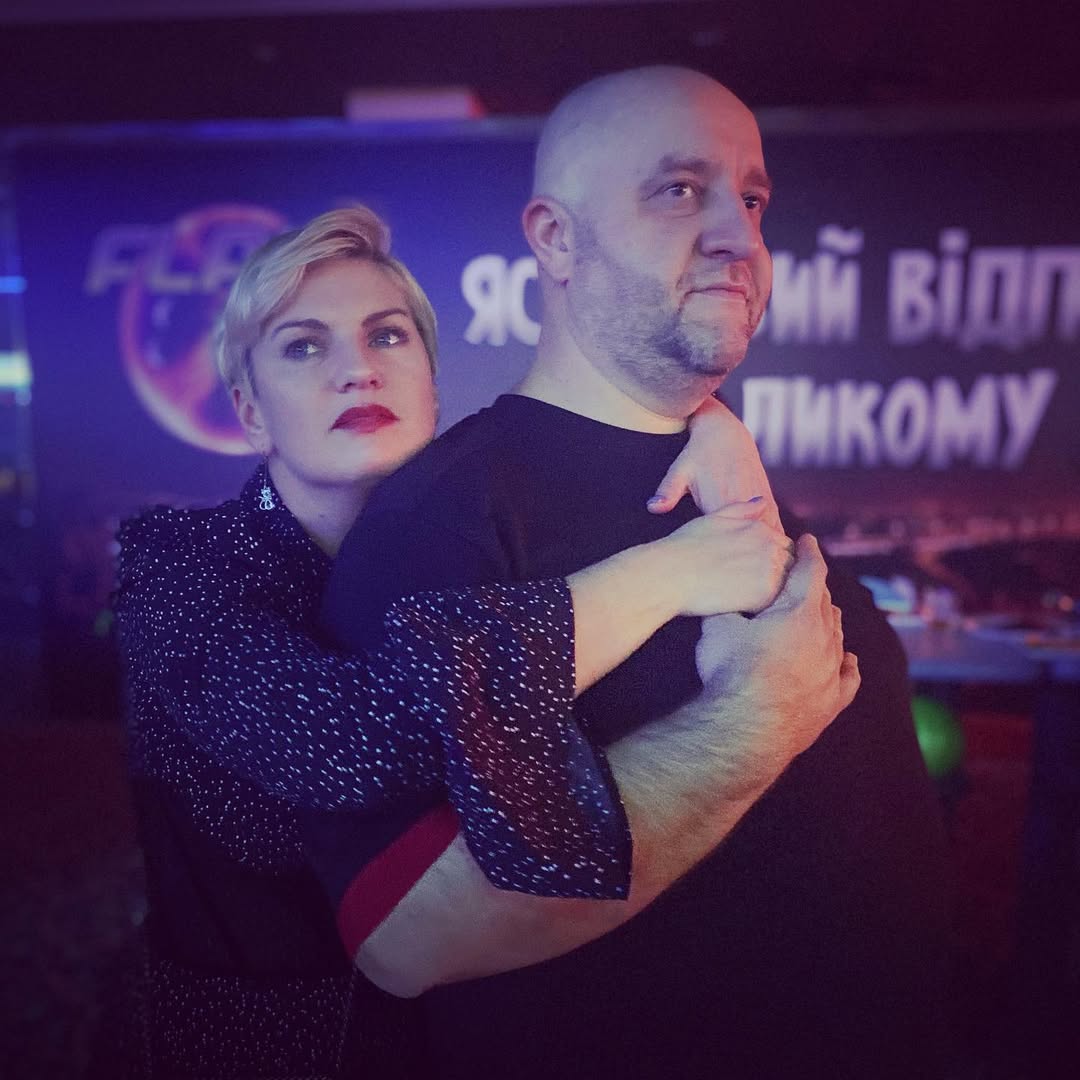 Єгор Крутоголов із дружиною