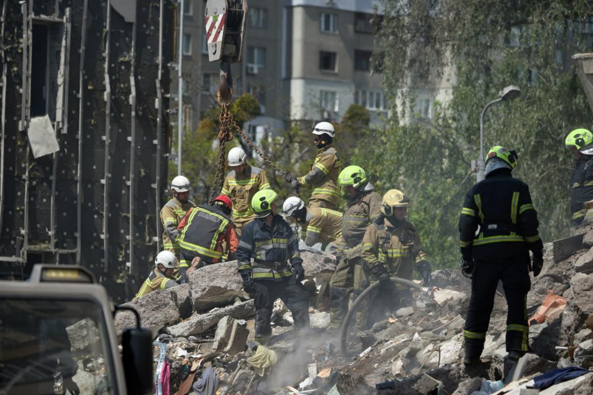 Рятувальна операція в Києві 