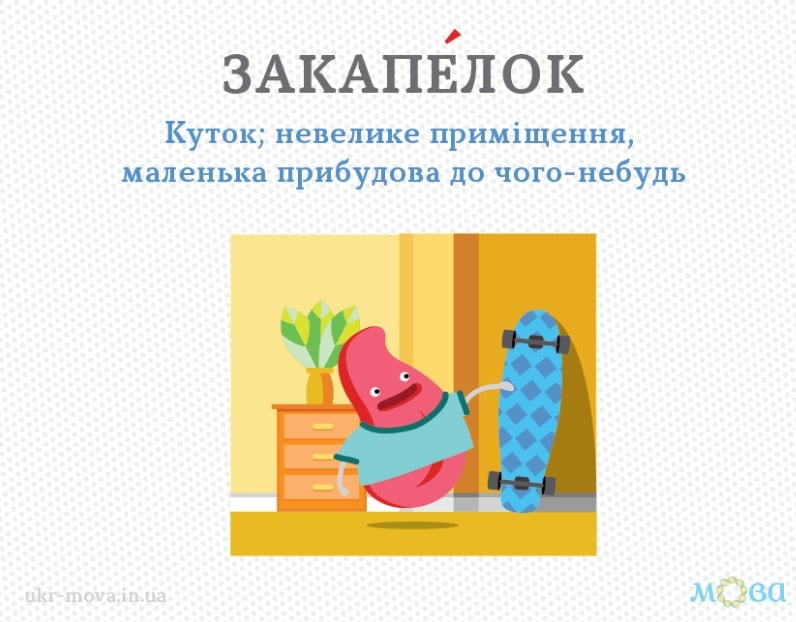 Що означає слово "закапелок"