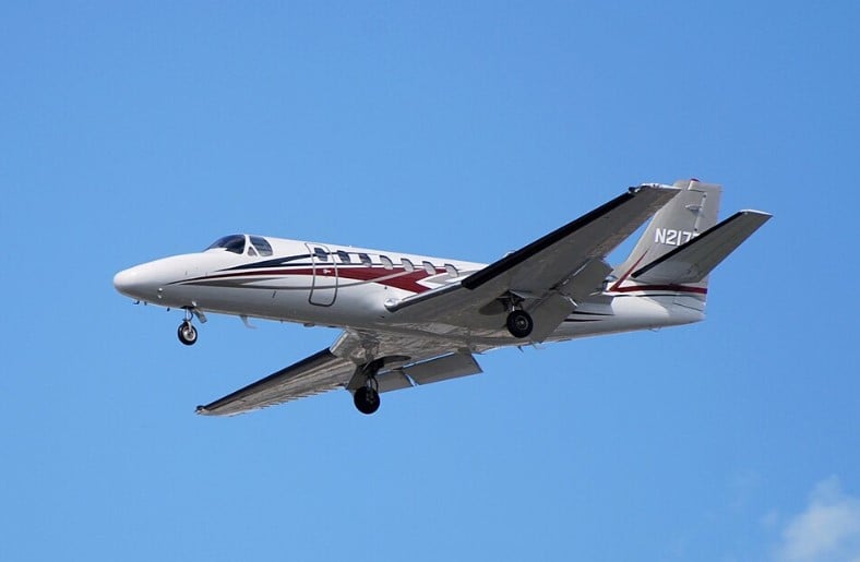 Літак Cessna 560 Citation V, схожий на той, що зазнав аварії Літак Cessna 560 Citation V, схожий на той, що зазнав аварії