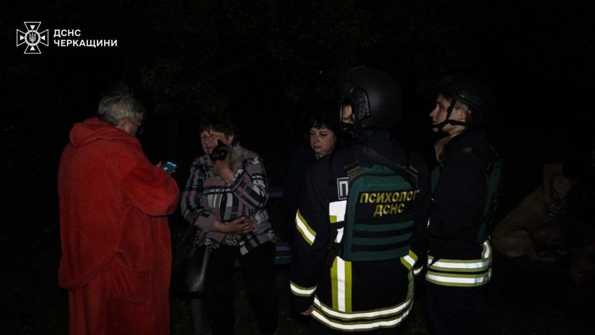 Наслідки атаки на Черкаську область 24 травня