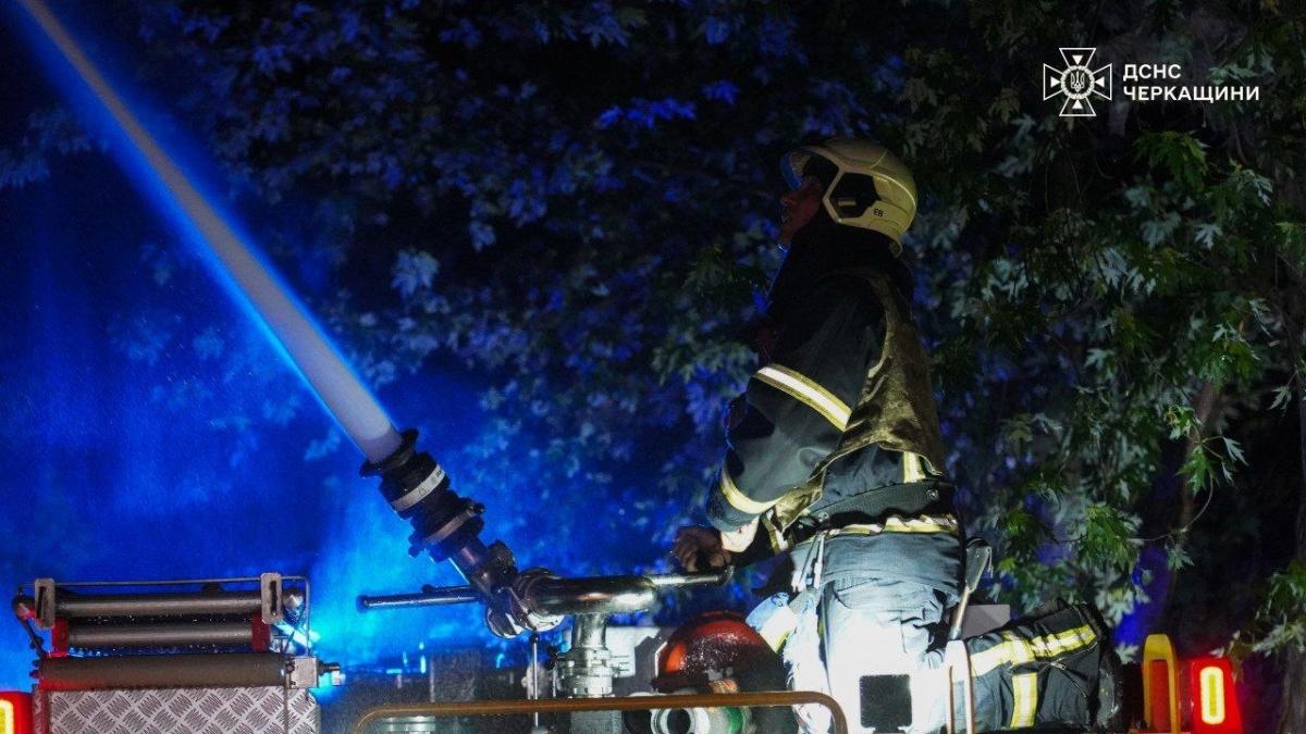 Наслідки атаки на Черкаську область 24 травня