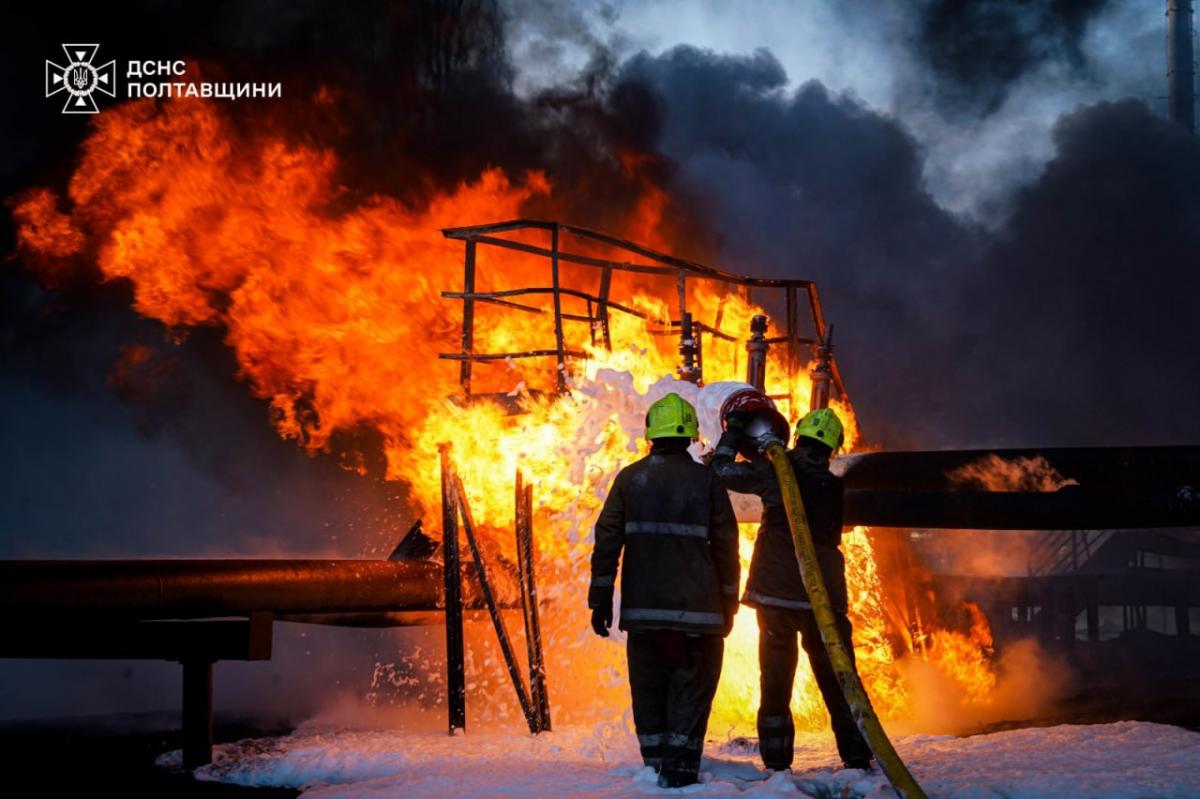 Наслідки удару РФ по Полтавській області 24 травня