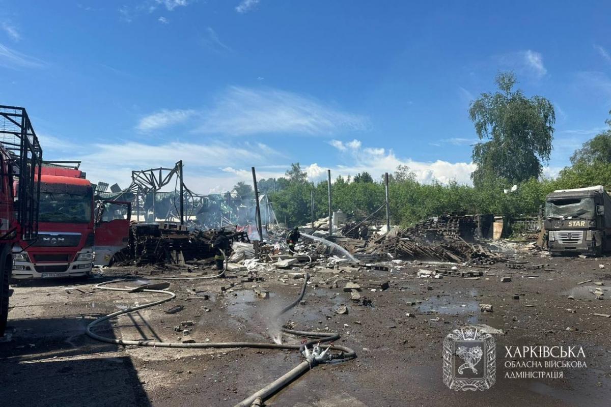 Ракетний удар по Дергачах на Харківщині 25 травня Ракетний удар по Дергачах на Харківщині 25 травня