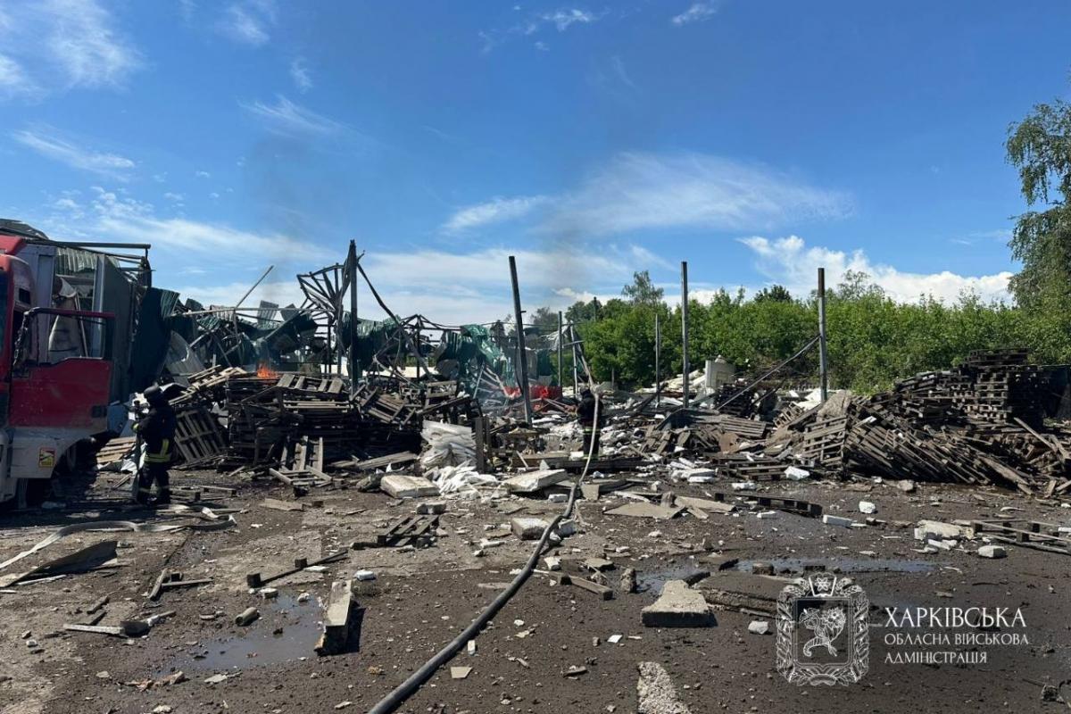 Ракетний удар по Дергачах на Харківщині 25 травня Ракетний удар по Дергачах на Харківщині 25 травня