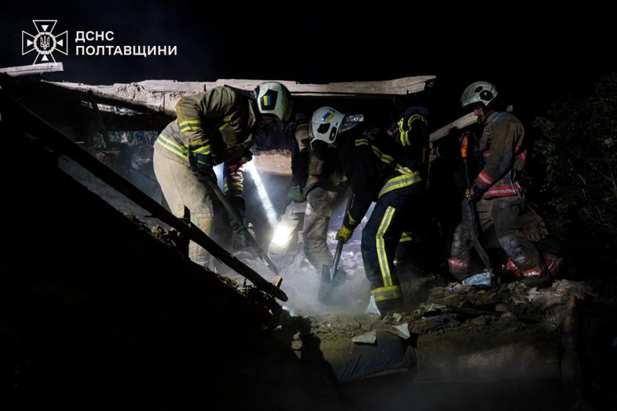 Последствия удара по Полтавщине Последствия удара по Полтавщине