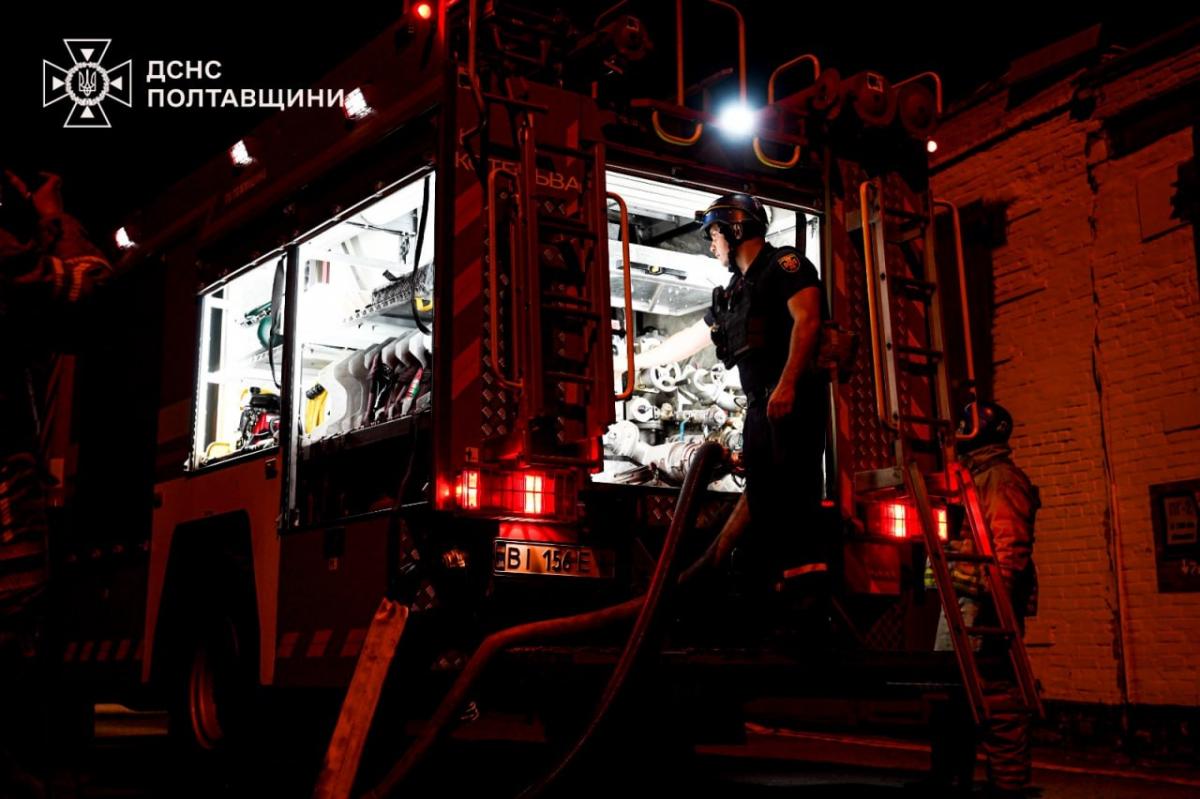 Последствия удара по Полтавщине Последствия удара по Полтавщине