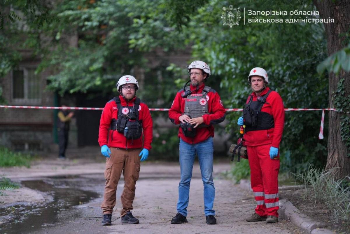 Наслідки атаки дронів на Запоріжжя 29 травня
