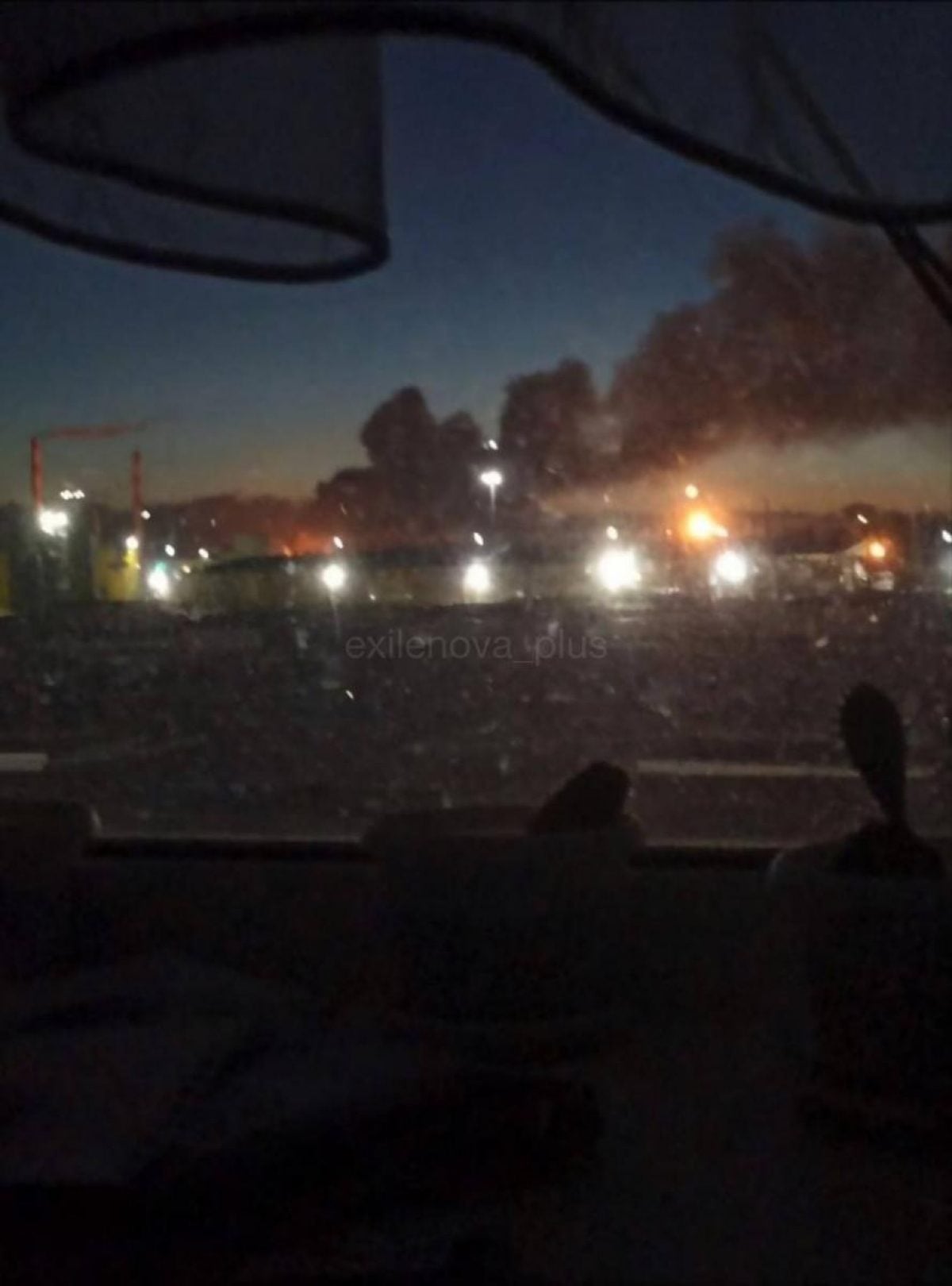 Пожежа в Киришах 