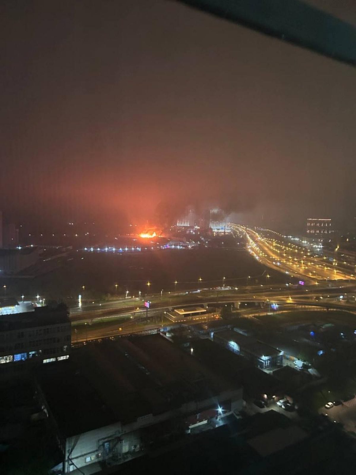 Пожежа в Москві 