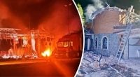 РФ атакует Украину второй волной дронов: в городах есть разрушения и пострадавшие