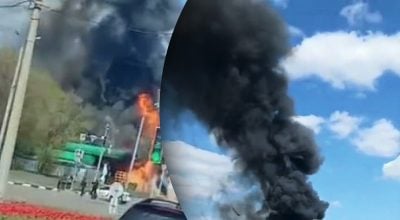 Одразу кілька АЗС у вогні: Росія масовано атакує Харків, є жертви