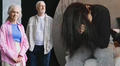 Літні сусіди довели молоду жінку до істерики