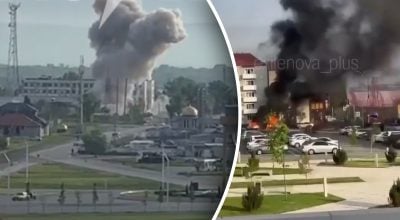 удары по грозном