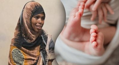Женщина из Эфиопии родила сразу 5 малышей
