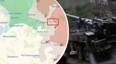 Ворог просунувся поблизу Закітного