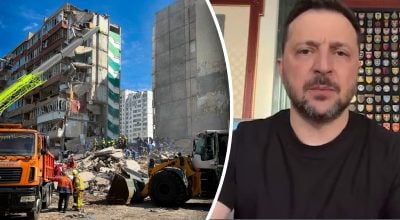 "Производство этого года": Зеленский раскрыл, чем ударили по дому в Киеве