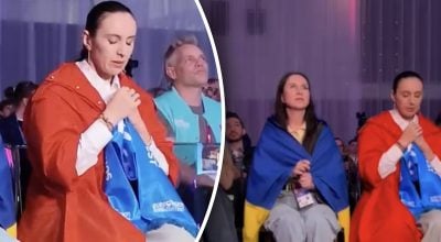 Джамала під час виступу LELEKA