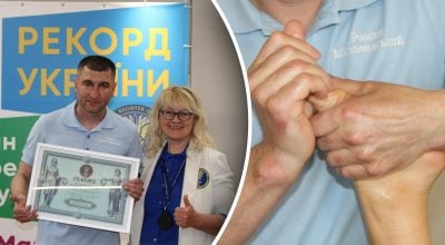 Руки не зупинялися 12 годин: на Львівщині чоловік установив рекорд України