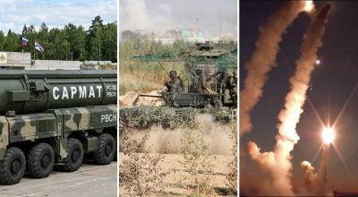 Росія розпочала масштабні ядерні навчання