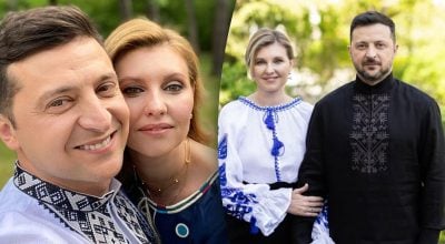 Вишиванки та посмішки: Зеленський із дружиною з’явилися в особливих образах