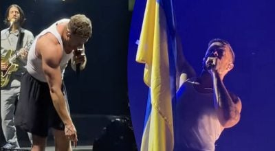 Соліст Imagine Dragons вразив вчинком щодо українського прапора — що потрапило на відео