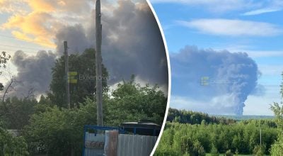 Українські дрони потужно вдарили по російській нафтоперекачувальній станції