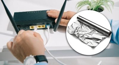Вірусний лайфхак з фольгою біля Wi-Fi роутера: чи дійсно він працює Вірусний лайфхак з фольгою біля Wi-Fi роутера: чи дійсно він працює
