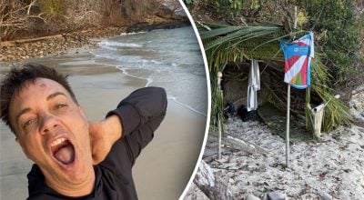 Мужчина провел три дня один на необитаемом острове без еды и воды