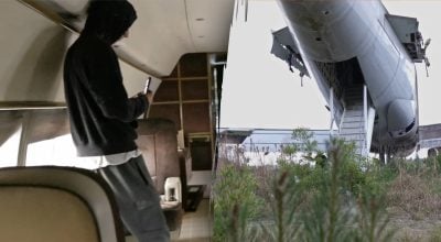 Літак Епштейна оглянули через роки і застигли від побаченого