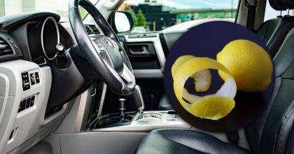 Зачем класть лимонную кожуру в авто: простой трюк, о котором знают не все