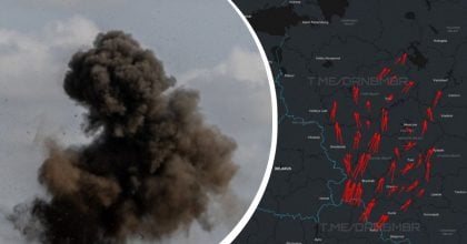 Москва під масованою атакою дронів: аеропорти паралізовані, у небі десятки БпЛА