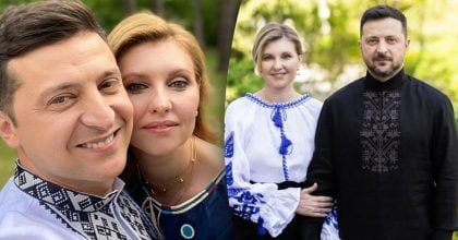 Вишиванки та посмішки: Зеленський із дружиною з’явилися в особливих образах
