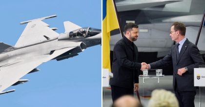 Стокгольм готує передачу літаків Києву: скільки Gripen отримає Україна