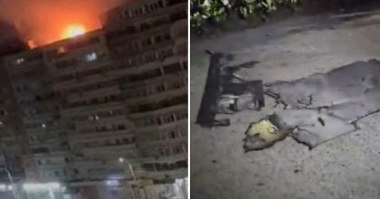 Російський дрон перетнув кордон Румунії та впав на дах багатоповерхівки: деталі