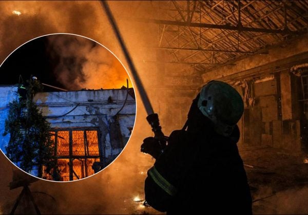 Атака дронов по Одесчине спровоцировала сильный пожар: что попало под удар