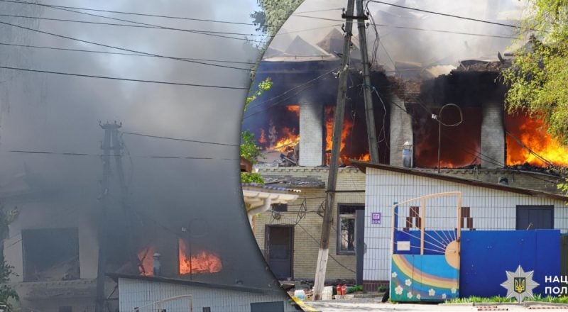 РФ двічі атакувала дитсадок в Сумах: під завалами знайшли загиблу, є поранені