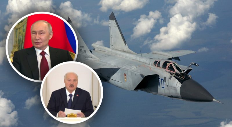 РФ перебрасывает МиГ-31К в Беларусь: мониторы предупредили об опасности