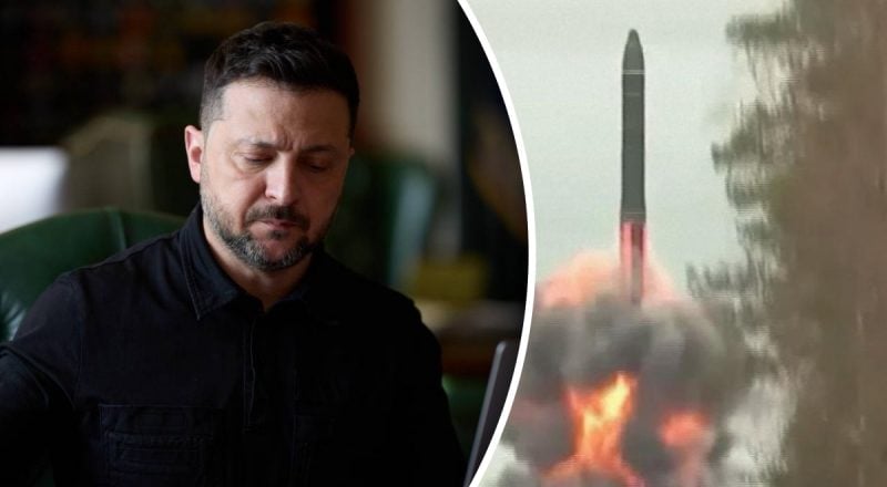 "Реально неадекваты": Зеленский прокомментировал удар "Орешником" по Белой Церкви