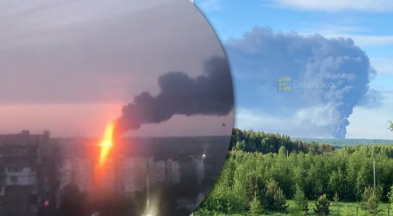 Под Москвой вспыхнул масштабный пожар: СБУ разнесла ключевую нефтестанцию ​​РФ